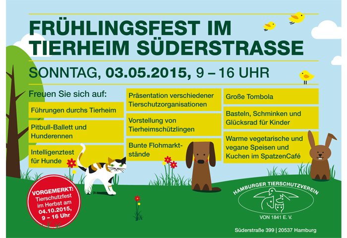 HH Tierschutzverein Anzeigen Tierheimfest